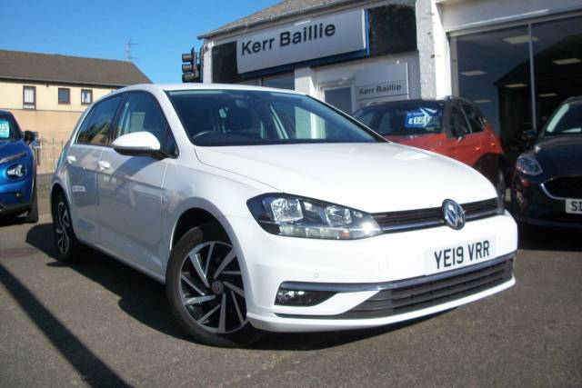 Volkswagen Golf 1.6 TDI MATCH Hatchback Diesel White