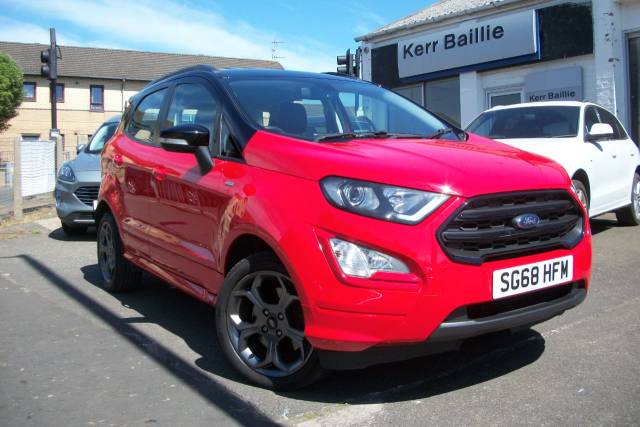Ford Ecosport 1.0 ST-LINE Hatchback Petrol Red