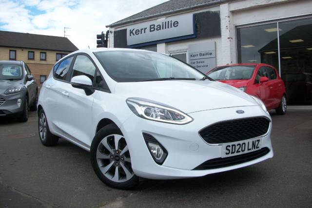 Ford Fiesta 1.0 ECOBOOST TREND TURBO Hatchback Petrol White