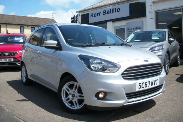 Ford Ka+ 1.2 ZETEC Hatchback Petrol Silver