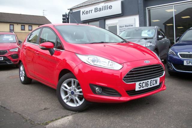 Ford Fiesta 1.25 ZETEC Hatchback Petrol Red