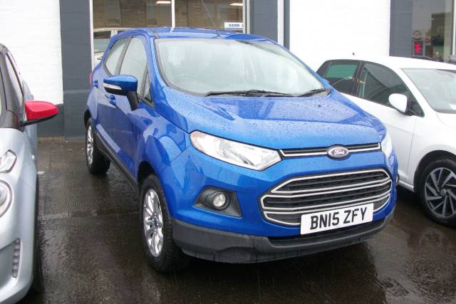 Ford Ecosport 1.5 TDCI ZETEC Hatchback Diesel Blue
