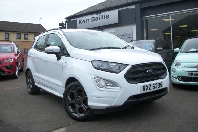 Ford Ecosport 1.0 ST-LINE Hatchback Petrol White