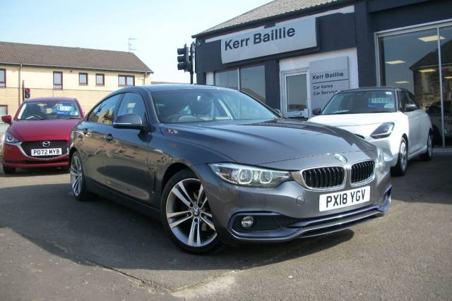BMW 4 Series 420D 2.0 Gran Coupe Sport Auto Coupe Diesel Grey