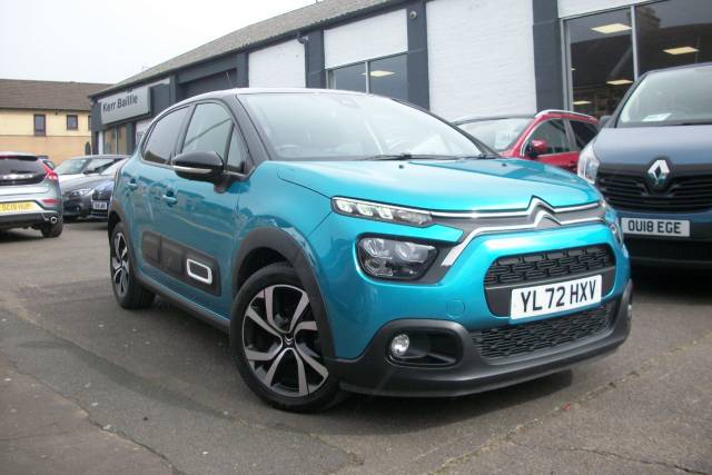 Citroen C3 1.2 SHINE + PURETECH AUTO Hatchback Petrol Blue