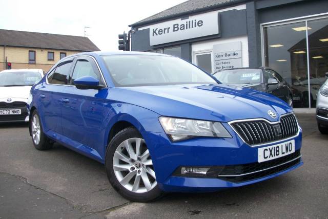 Skoda Superb 2.0 TDI SE Technology Hatchback Diesel Blue