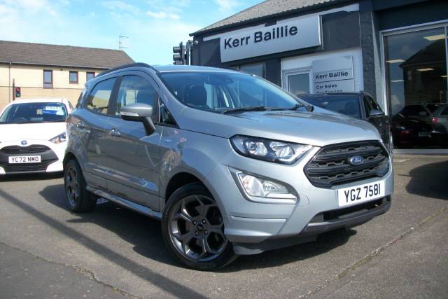 Ford Ecosport 1.0 ST-LINE Hatchback Petrol Silver