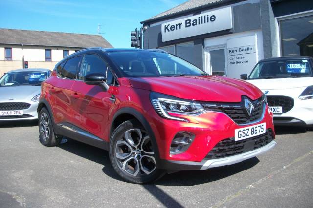 Renault Captur 1.6 TECHNO E-TECH HEV AUTO Hatchback Petrol / Electric Hybrid Red/black
