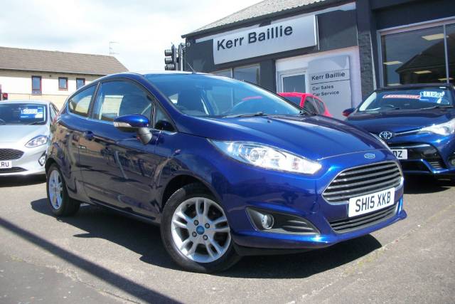 Ford Fiesta 1.25 ZETEC Hatchback Petrol Blue